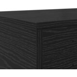  Ladice za krevet s ladicama Crni hrast 150 x 36,5 x 16,5 cm | shoptok.hr