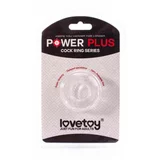 Lovetoy Power Plus Cockring Transparent