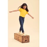 Fruit Of The Loom Yellow Girls' T-shirt Iconic Cijene