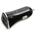 AUTO PUNJAČ 2xUSB 5V 3,4A + MICRO USB KABEL BLACK
