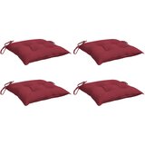  Jastuci za palete 4 kom boja vina 50 x 50 x 7 cm tkanina Oxford | shoptok.hr