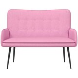 SOFA za dvije osobe Ružičasta 115 x 61 x 87 cm tkanina | shoptok.hr