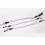 INF Dvojni pas za pse, dvojna vrvica za pse z vrtenjem za 360°, brez zapletanja Rose red, (5000124408) | Shoptok.si