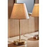 Jotex Bež/medeninasta tekstilna namizna svetilka (višina 39 cm) Lasse – | Shoptok.si