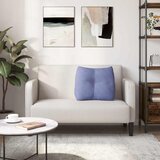  Jastuk za leđa Traper plava 60 x 24 x 50 cm tkanina | shoptok.hr