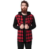Urban Classics Plaid Shirt Flanell Sweat Sweat Sleeve Blk/Red/bl | shoptok.hr