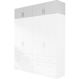 Premium Living nastavek za omaro celle, bela, š. 181 cm | Shoptok.si