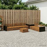 Set vanjskih sofa 8 pcs Prirodna 79 x 79 x 37 cm | shoptok.hr