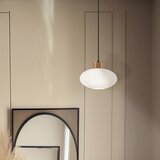  Visilica na sajli HARMONY 1xE27/15W/230V prečnik 25 cm bela/hrast | Eponuda.com