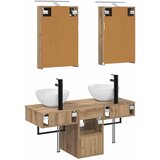  Set ormarića za kupaonicu 5 kom. Hrast artisan | shoptok.hr