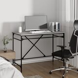  Radni stol boja hrasta 100x50x75 cm konstruirano drvo i željezo | Eponuda.com