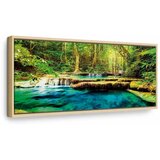  Slika - A Jewel of Nature 150x50 U prirodnom drvenom okviru | shoptok.hr