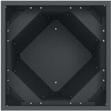 vidaXL Cvetlično korito Antracit 50 x 50 x 75 cm Jeklo | Shoptok.si