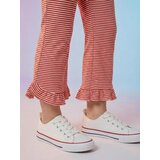 Sinsay Široke prugaste hlače | shoptok.hr