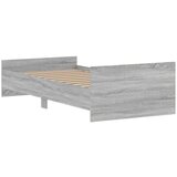 vidaXL Okvir za krevet boja hrasta 90x190 cm od konstruiranog drva | shoptok.hr