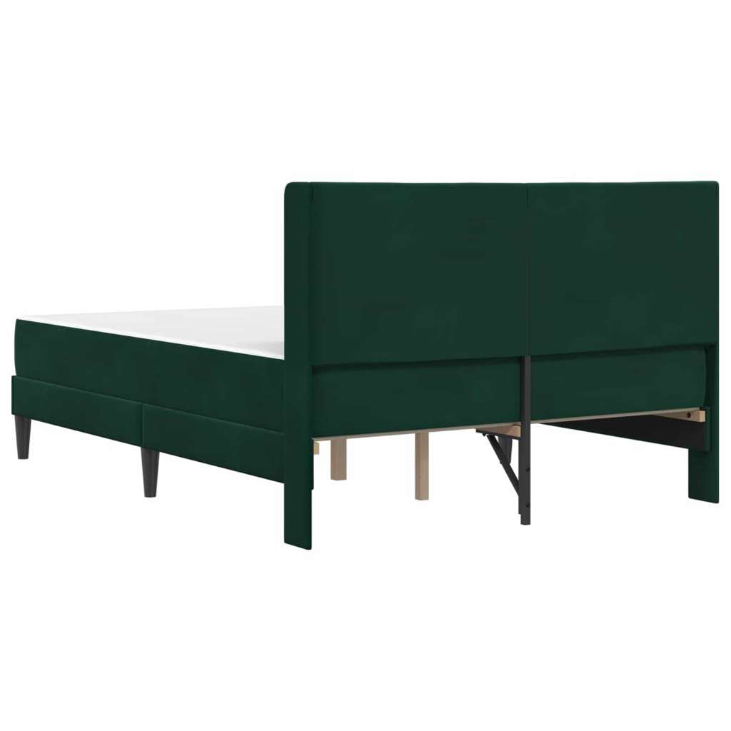  Okvir za krevet Tamnozelena 160 x 200 cm Baršun - Tamnozelena 160 x 200 cm | shoptok.hr