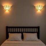  Brilagi - Tiffany vitražna zidna svetiljka DORAN 1xE14/40W/230V | Eponuda.com