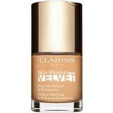 Clarins Skin Illusion Velvet tekoči puder z mat finišem z hranilnim učinkom odtenek 110.5W 30 ml | Shoptok.si