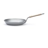 De buyer Okrogla železna ponev MINERAL B BOIS, 24 cm | Shoptok.si