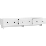 TV ormar s ladicama Bijela visokog sjaja 147 x 34,5 x 30 cm | shoptok.hr