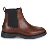 Tommy Hilfiger Gležnjarji Chelsea Comfort Lwt FM0FM05591 Rjava | Shoptok.si