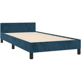 Okvir za krevet bez madraca tamnoplavi 100x200 cm baršunasti | shoptok.hr