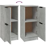  Komoda siva boja betona 30 x 30 x 70 cm od konstruiranog drva | shoptok.hr