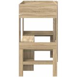  Okvir kreveta na kat s stolom Sonoma hrast 90 x 200 cm | shoptok.hr