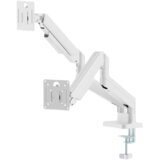  NOSAČ ZA DVA MONITORA GEMBIRD MA-DA2-06-W, montaža na sto, 17” up to 32”, up to 10 kg, white | Eponuda.ba