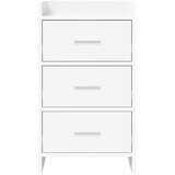  Noćni ormarići Bijela 40 x 36 x 70 cm Konstruirano drvo | Eponuda.com