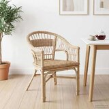  Stolica koja se može slagati Prirodna 60 x 60 x 81 cm Ratan | shoptok.hr