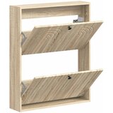  Ormar za cipele na zidu ALKMAAR 71 x 17 x 86 cm Hrast sonoma | shoptok.hr