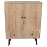 Hanah home Komoda s ladicama Bern, 90x35x113 cm, Hrast | Eponuda.ba