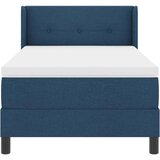  Krevet s opruga kutije s uzglavljem Plava 200 x 80 cm tkanina | shoptok.hr
