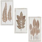  Umjetnički dekor 3 pcs Smeđa i bijela 40 x 40 x 1 5 cm | shoptok.hr