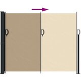  Bočna tenda na uvlačenje bež 160 x 500 cm | shoptok.hr