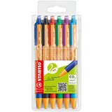 Stabilo Izvlečni kemični svinčnik pointball, plastični etui 6, (21655983) Cene