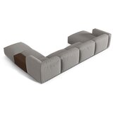 Micadoni Svetlo siva kotna sedežna garnitura (desni kot/v obliki črke "U") Martina – Home | Shoptok.si