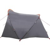  Tunelski šator za 4 osobe Siva i narančasta 318 x 275 x 140 cm | shoptok.hr