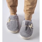 Gemre Gray slippers with decorative string Medoro | Shoptok.si