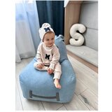 The Brooklyn Kids Modra otroška vreča za sedenje Hippo – | Shoptok.si