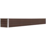  Visoka greda pocinkano jeklo 320x40x45 cm rjava, (20618764) | Shoptok.si
