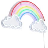 QAZQA Neonska stenska svetilka večbarvna vklj. LED - Rainbow Cene