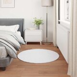  Protuklizni tepih od umjetnog zečjeg krzna OLITE Bijela Ø 80 cm | Eponuda.com