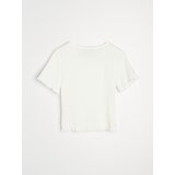 Sinsay Bluza kratkih rukava s ukrasnim gumbima | shoptok.hr