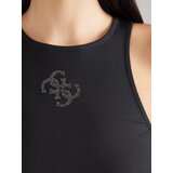 Guess Top 'GUENDALINA' črna / srebrna | Shoptok.si