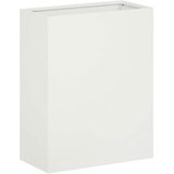 Vrtna saksija Bijela 40 x 20 x 40 cm Čelična vrata | shoptok.hr