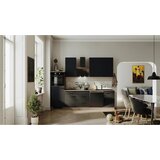 Flex-Well Kuhinjski Blok Z Aparati Capri, Črna, Barva Hrasta Cene