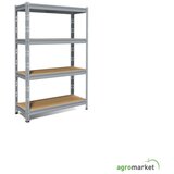 Metalna polica MAXI POKER 180x120x50cm 4x400kg pocinkovana | ePonuda.com