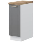 Jela ELEMENT ZA KUHINJO TARA R-30-1K (VE BARV) -Grafit mat lak | Shoptok.si